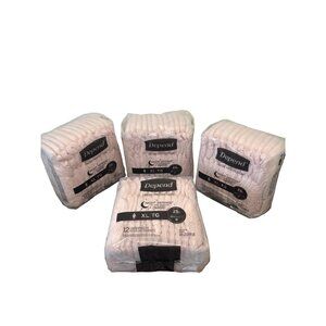 Depend Night Defense Underwear Womens XL 48 Count New